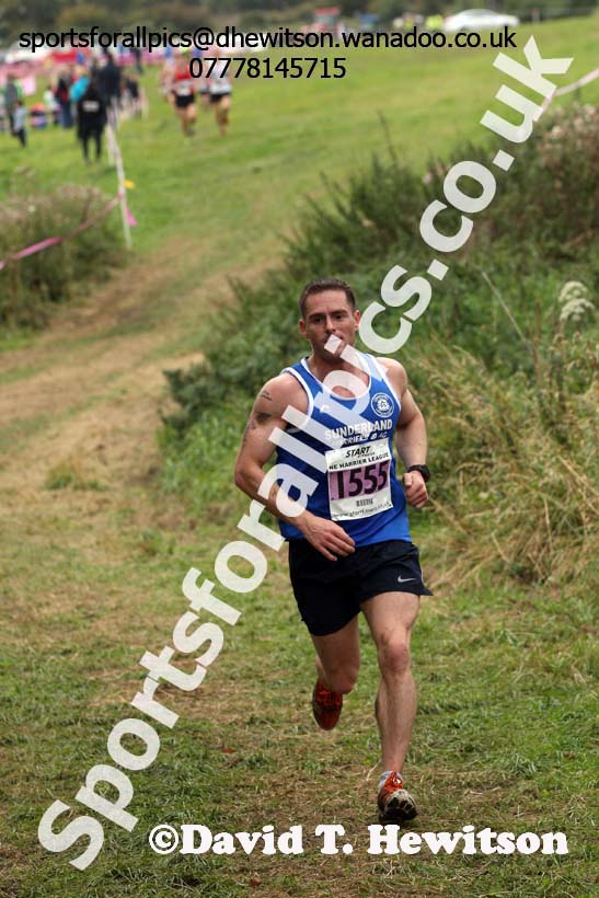 Senior mens Start Fitness North Eastern Harrier League, Tanfield, County Durham. Photo: David T. Hewitson/Sports for All Pics